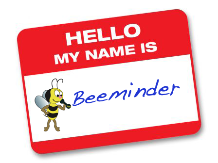 How you doin'? A Hello My Name Is sticker